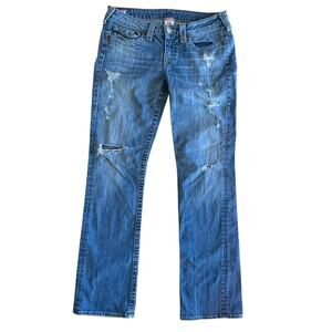 TRUE RELIGION x Mens Womens Bootcut Y2K Billy Blue Jeans l SIZE 31